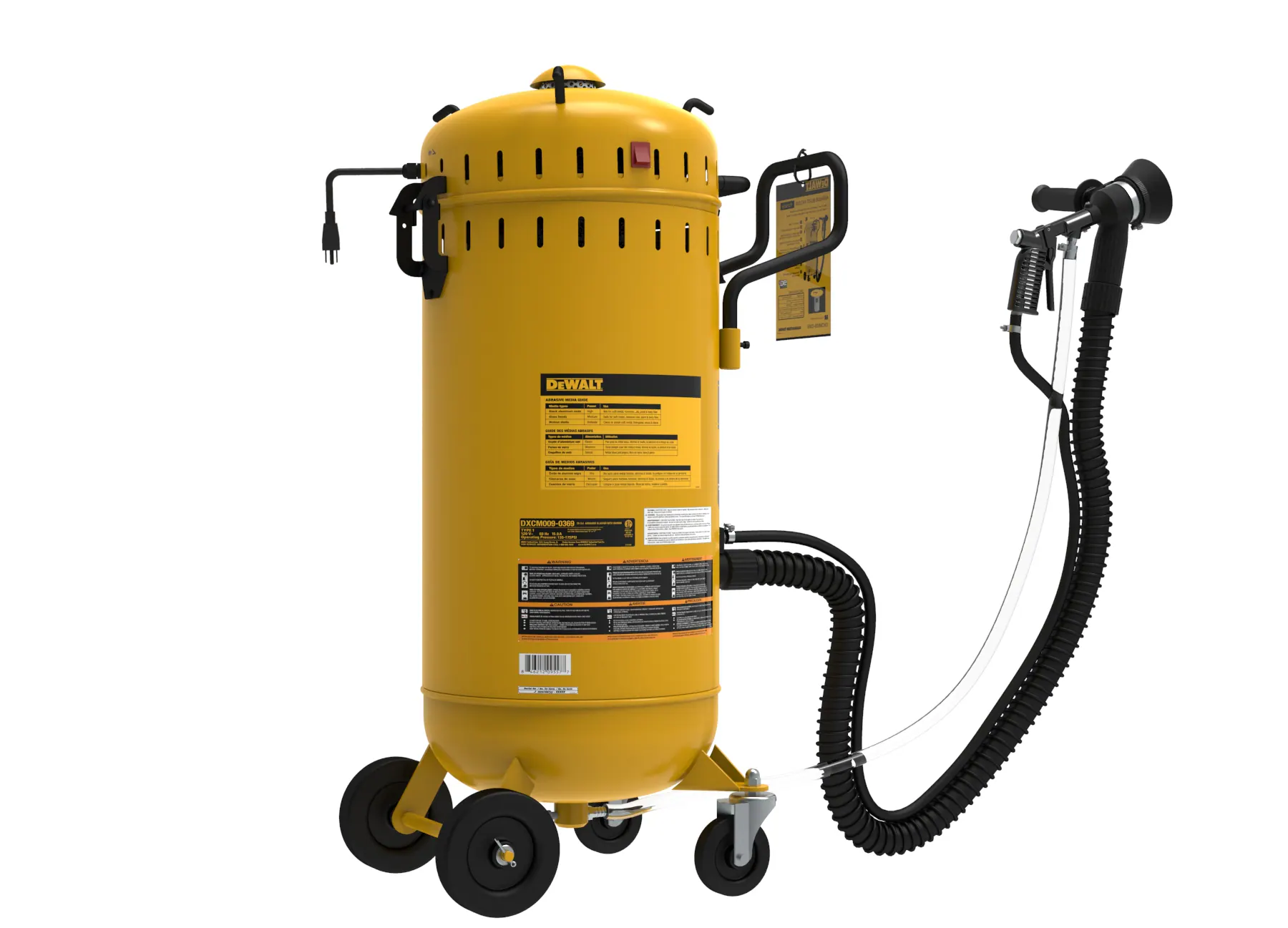DEWALT 5.5-CFM Abrasive Blast Vac