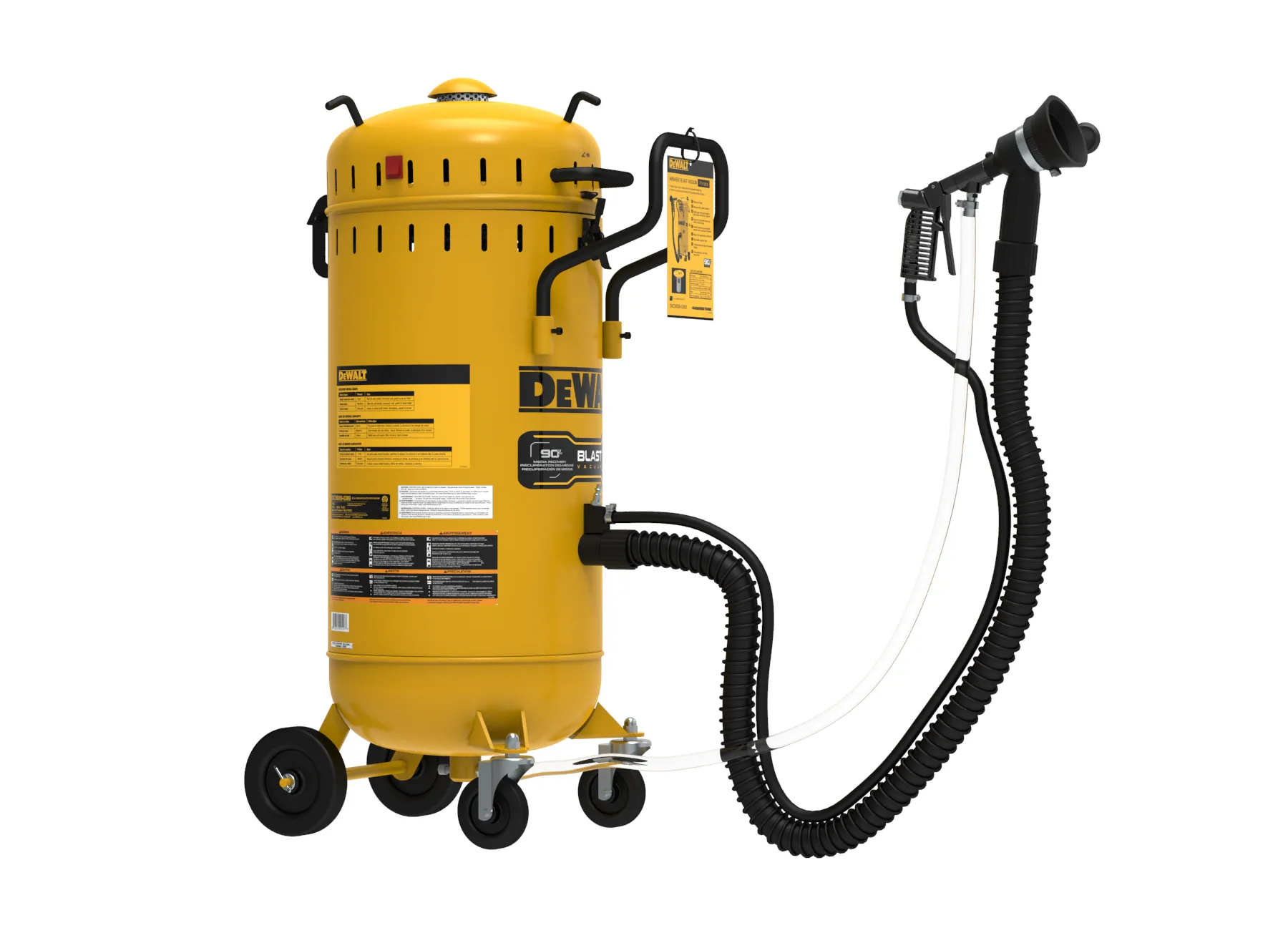 DEWALT 5.5-CFM Abrasive Blast Vac