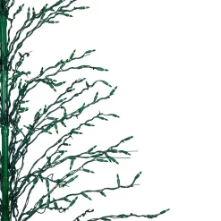 Northlight 72-in Tree Yard Decoration with Green Incandescent Lights