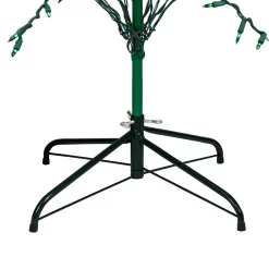 Northlight 72-in Tree Yard Decoration with Green Incandescent Lights