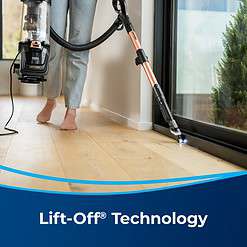 BISSELL SurfaceSense Lift Off Corded Bagless Pet Upright Vacuum with HEPA Filter