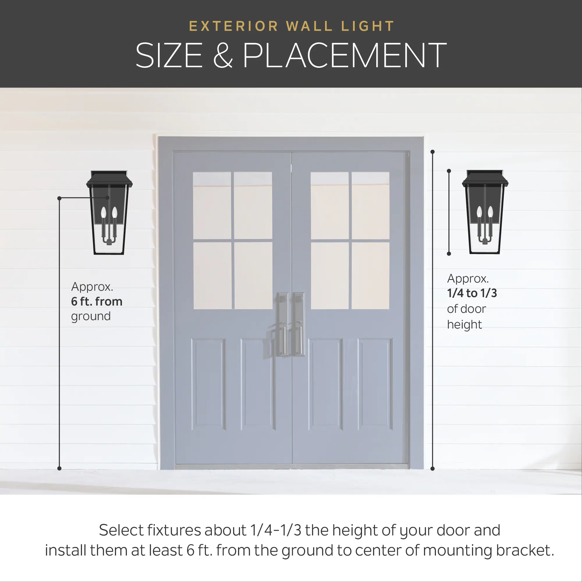 Kichler Courtyard 1-Light 17.75-in H Black Outdoor Wall Light