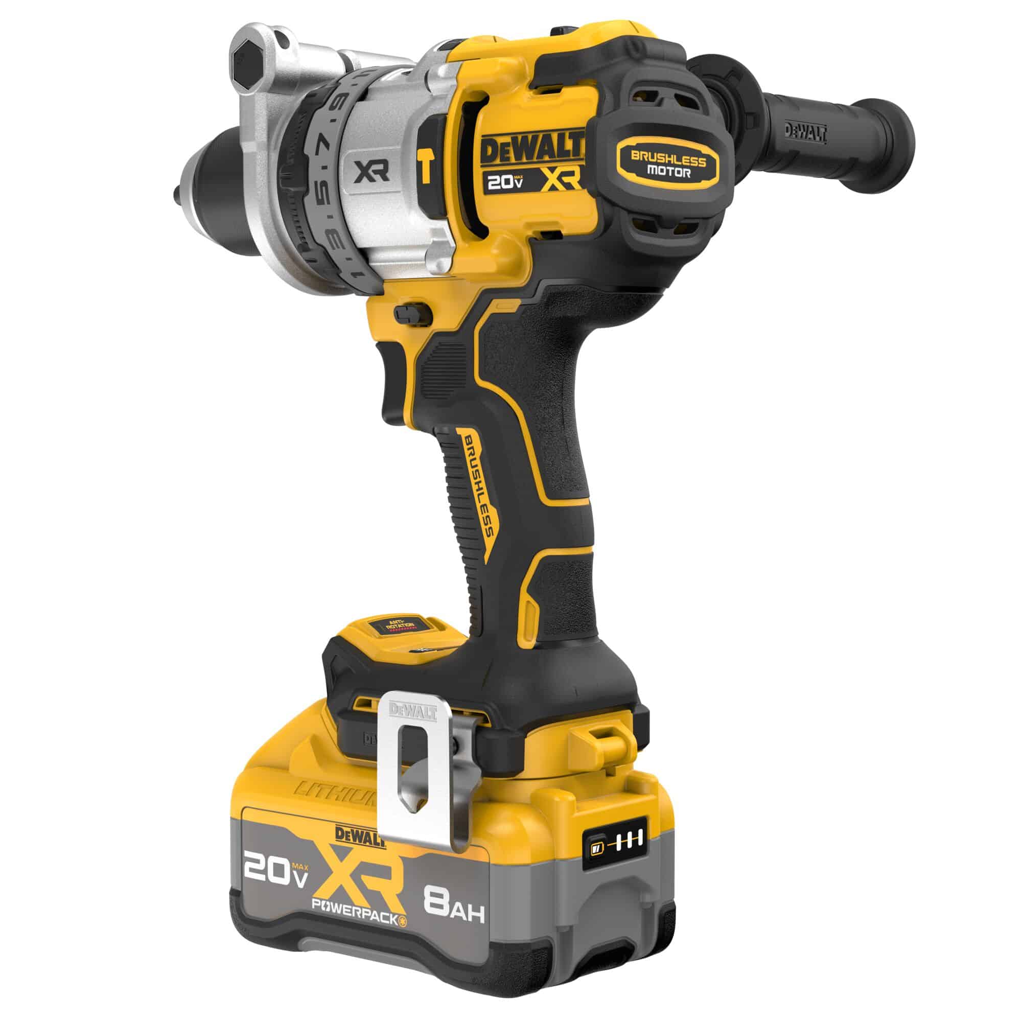 DEWALT XR 1/2-in 20-volt Max Variable Brushless Cordless Hammer Drill (1-Battery and Charger Included) - Image 14