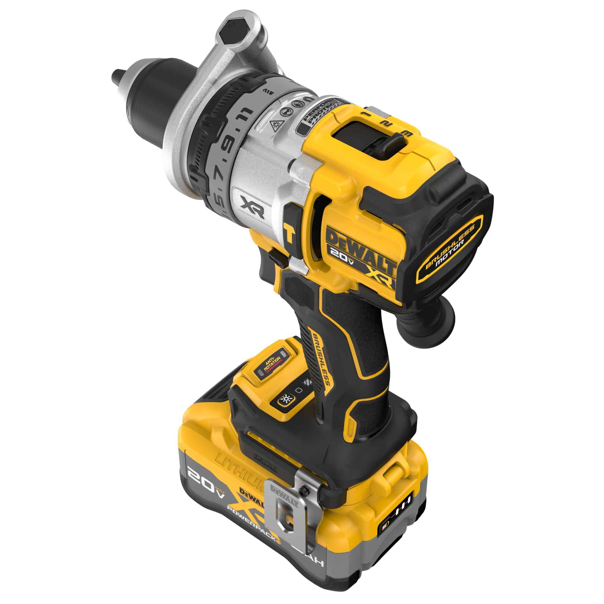 DEWALT XR 1/2-in 20-volt Max Variable Brushless Cordless Hammer Drill (1-Battery and Charger Included) - Image 15