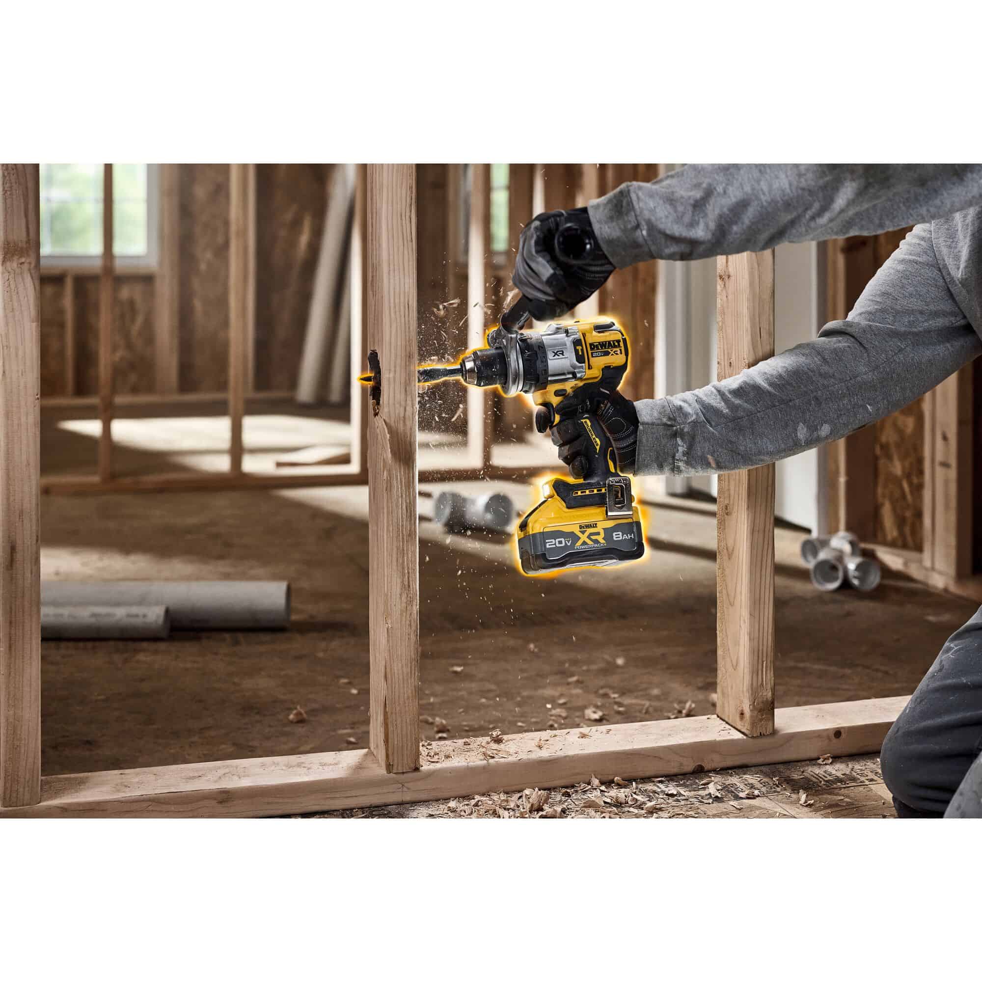 DEWALT XR 1/2-in 20-volt Max Variable Brushless Cordless Hammer Drill (1-Battery and Charger Included) - Image 17