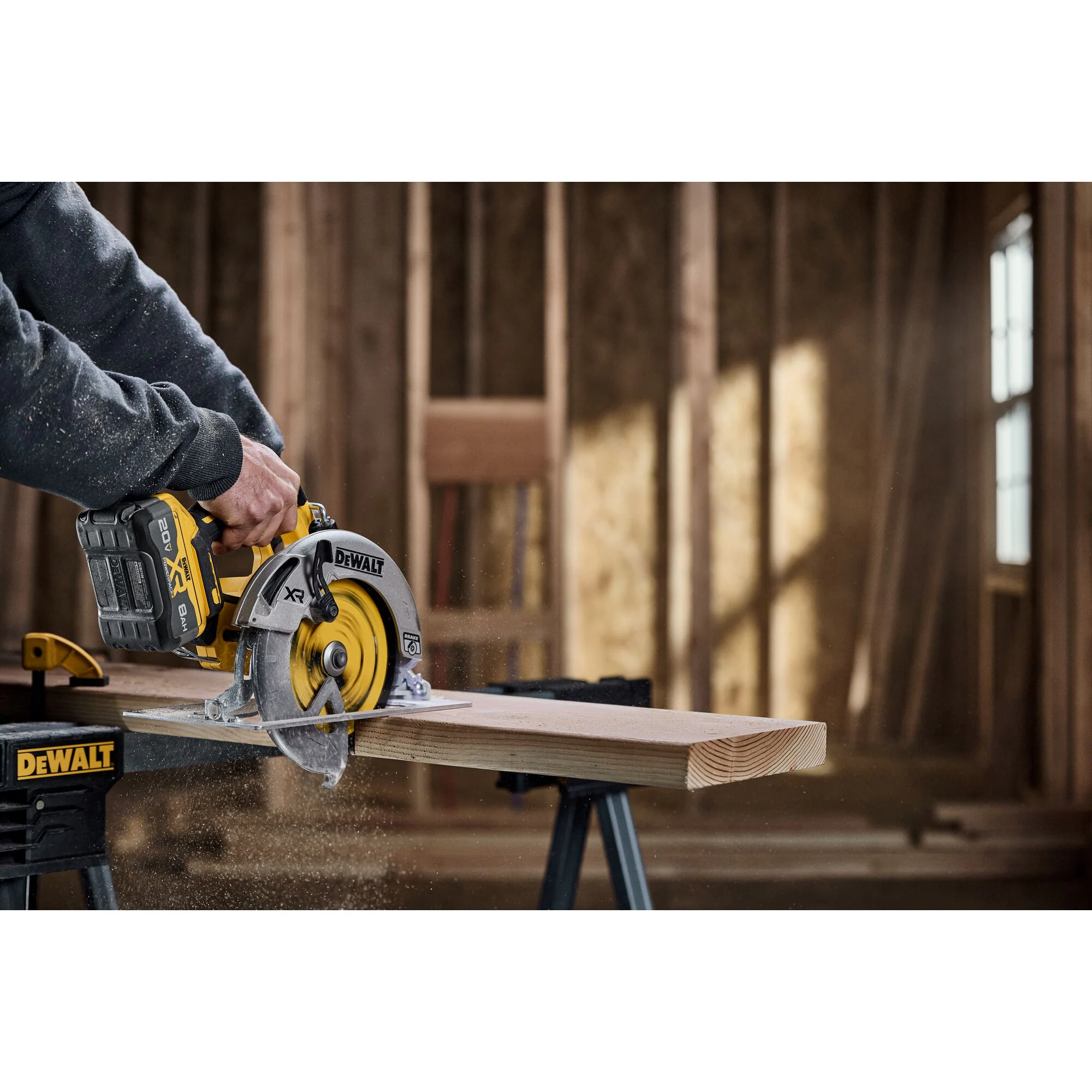 DEWALT XR 20-volt Max 7-1/4-in Brushless Cordless Circular Saw (Battery and Charger Not Included)