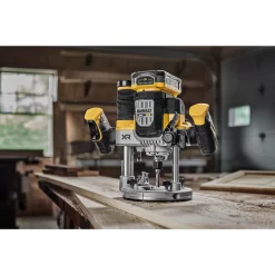 DEWALT XR 1/4-in and 1/2-in 2.25-HP Variable Brushless Plunge Cordless Router (Battery and Charger Not Included)