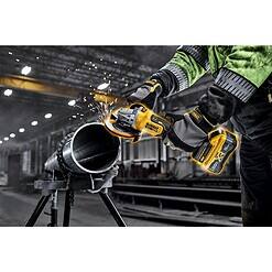 DEWALT XR 4.5-in 20-volt Max Paddle Switch Brushless Cordless Angle Grinder (1-Battery and Charger Included)