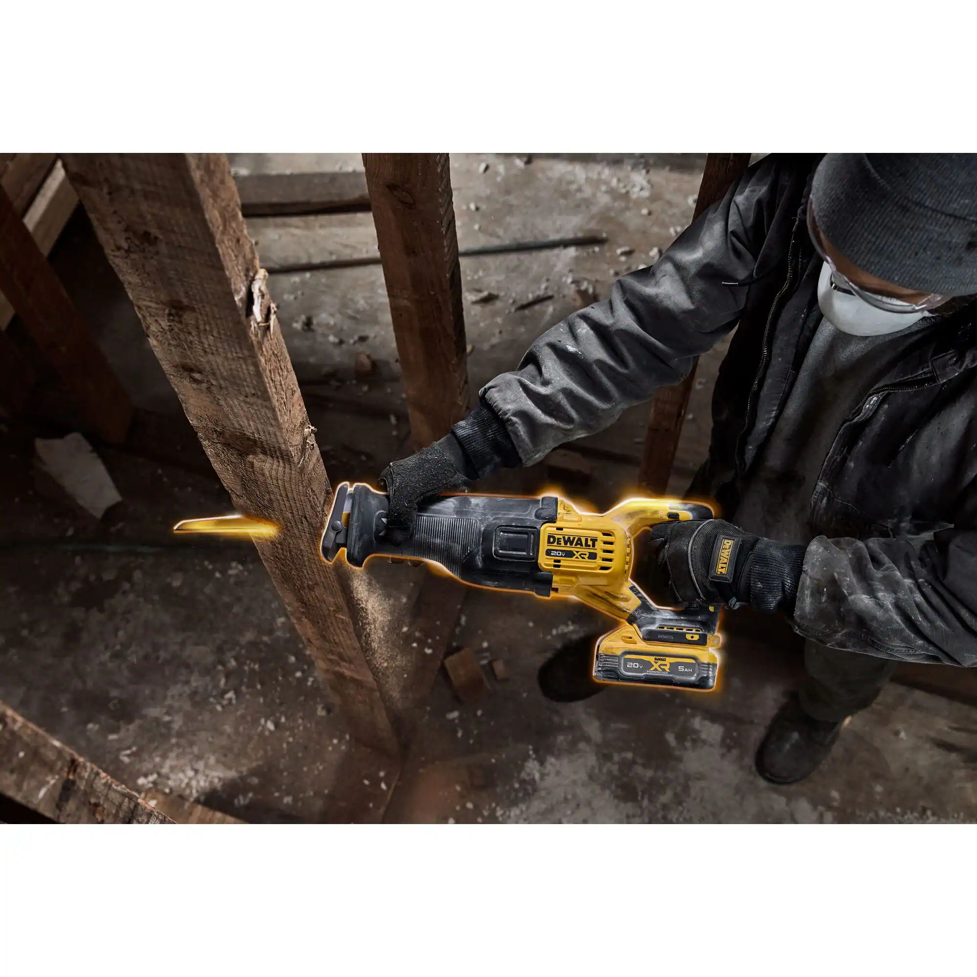 DEWALT XR 20-volt Max Variable Brushless Cordless Reciprocating Saw (Battery and Charger Not Included)