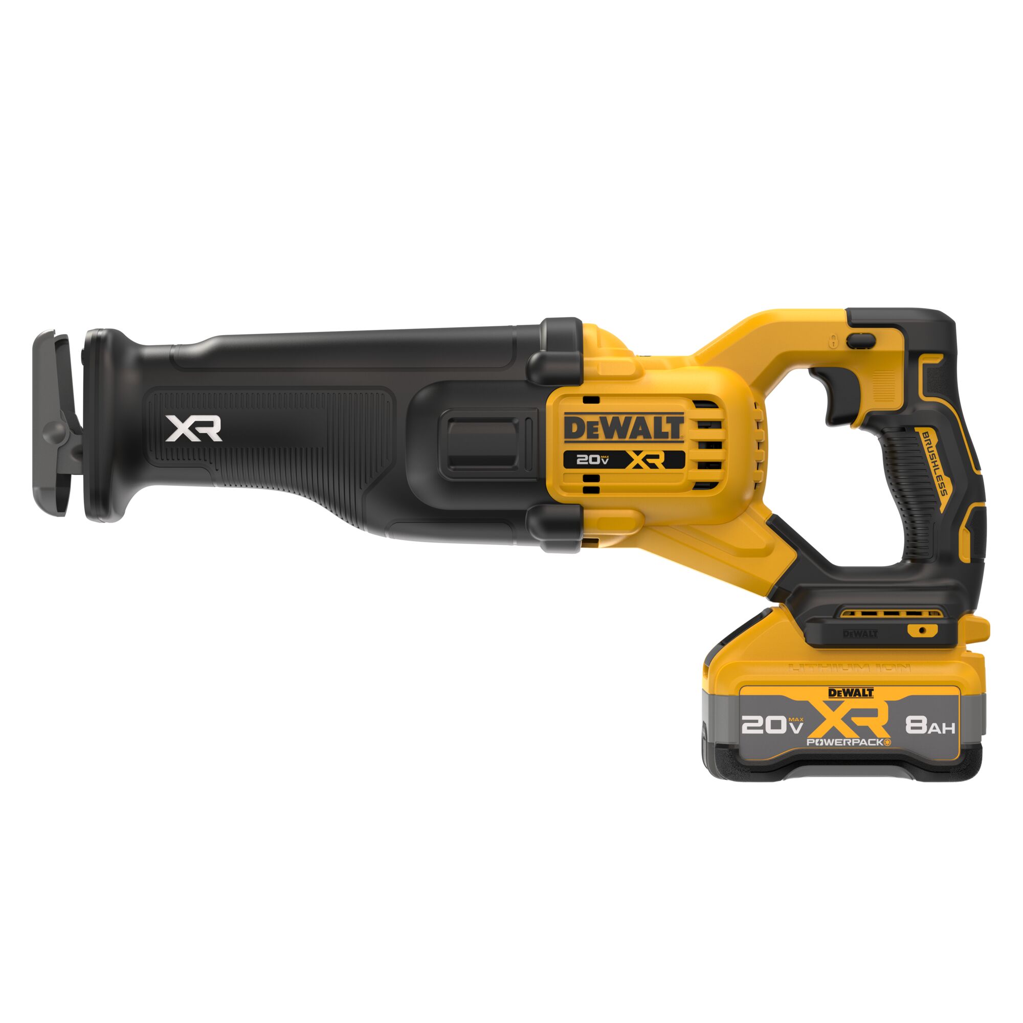 DEWALT XR 20-volt Max Variable Brushless Cordless Reciprocating Saw (Battery & Charger Included) - Image 9