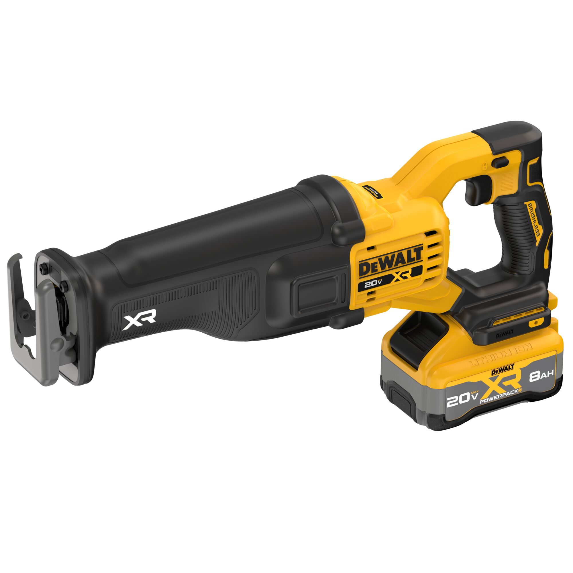 DEWALT XR 20-volt Max Variable Brushless Cordless Reciprocating Saw (Battery & Charger Included) - Image 10