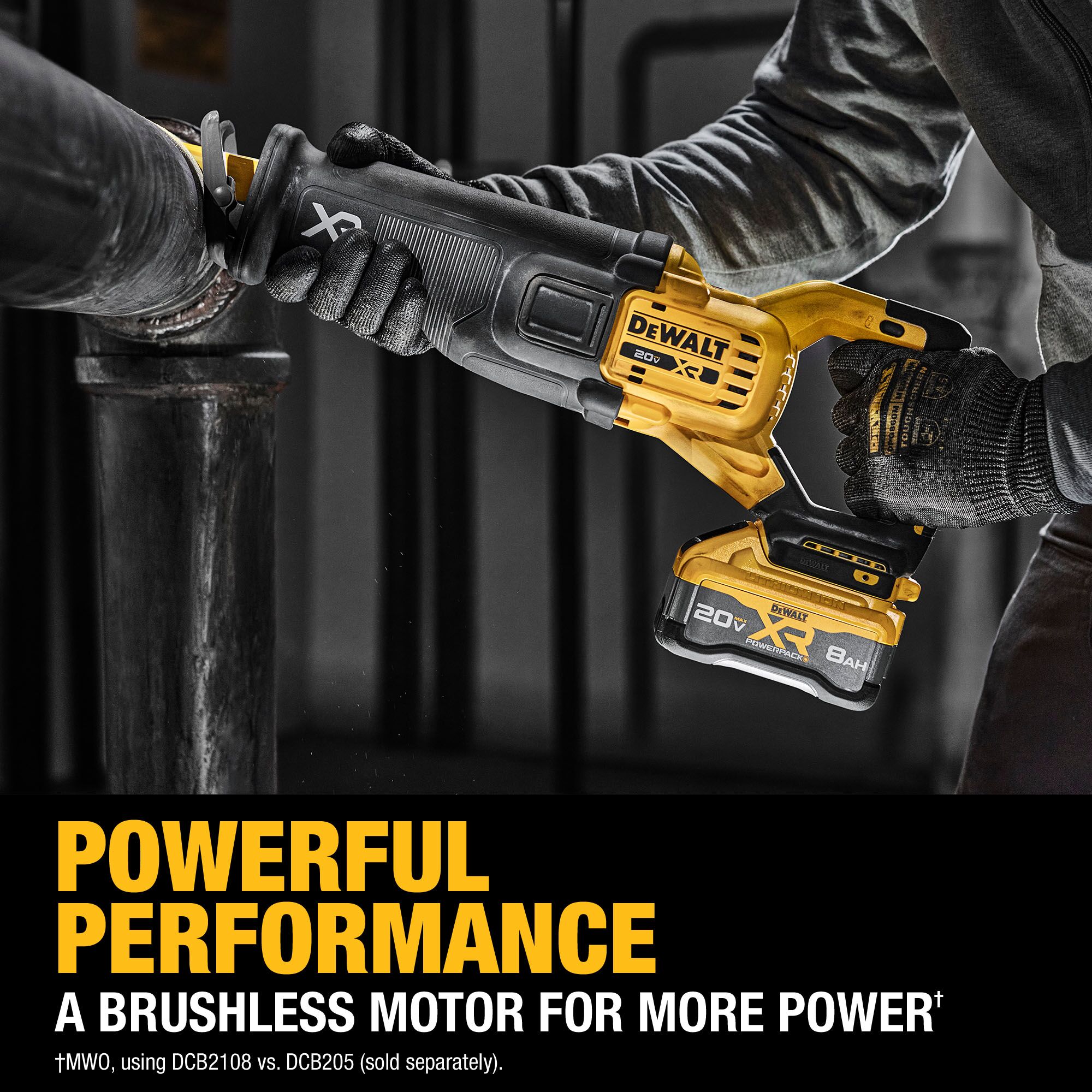 DEWALT XR 20-volt Max Variable Brushless Cordless Reciprocating Saw (Battery & Charger Included) - Image 6