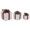 Northlight 12-in Gift Box Free Standing Decoration with White Incandescent Lights