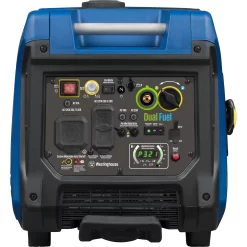 Westinghouse iGen5000DFc Remote Electric Start 5000-Watt Dual Fuel (Gasoline/Propane) Inverter Generator