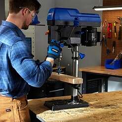 Alternative view of Kobalt 6.5-Amp 5-Speed Bench Drill Press