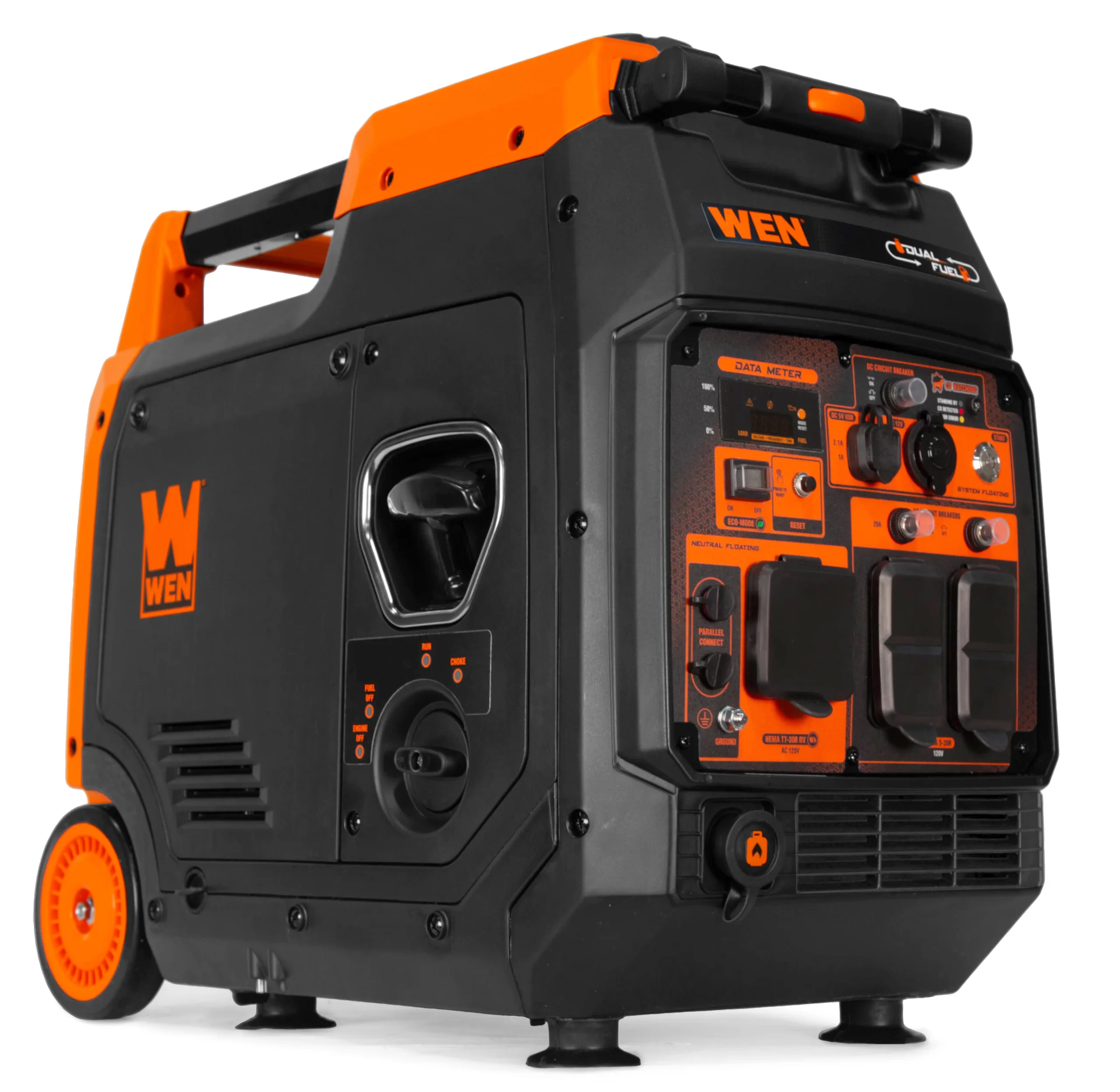 WEN Dual Fuel Inverter 4800-Watt Dual Fuel (Gasoline/Propane) Inverter Generator