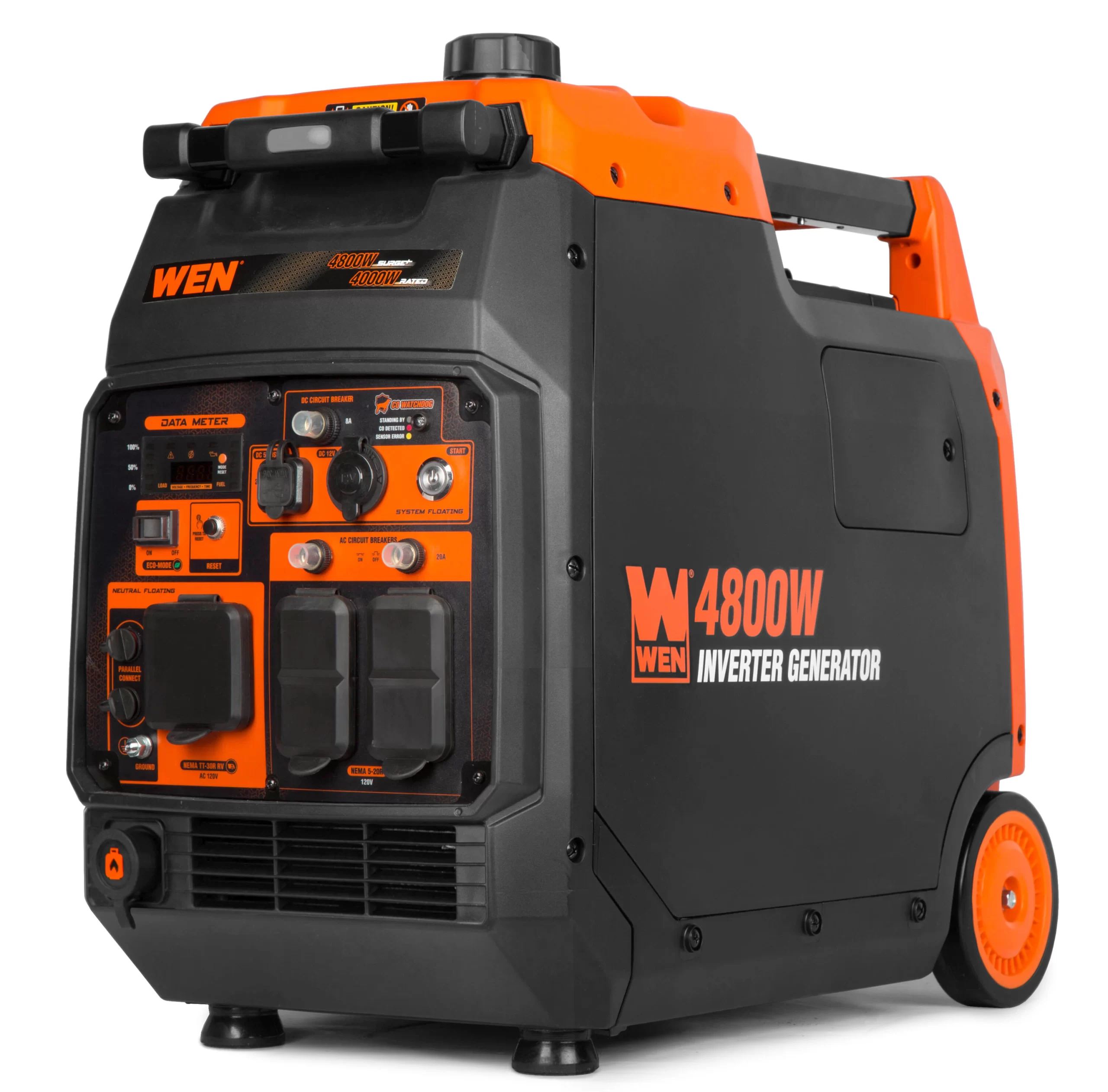 WEN Dual Fuel Inverter 4800-Watt Dual Fuel (Gasoline/Propane) Inverter Generator