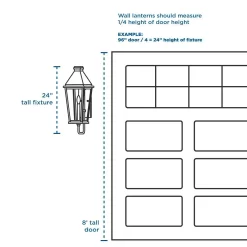 Progress Lighting Union Square 1-Light 23.62-in H Antique Copper Outdoor Wall Light