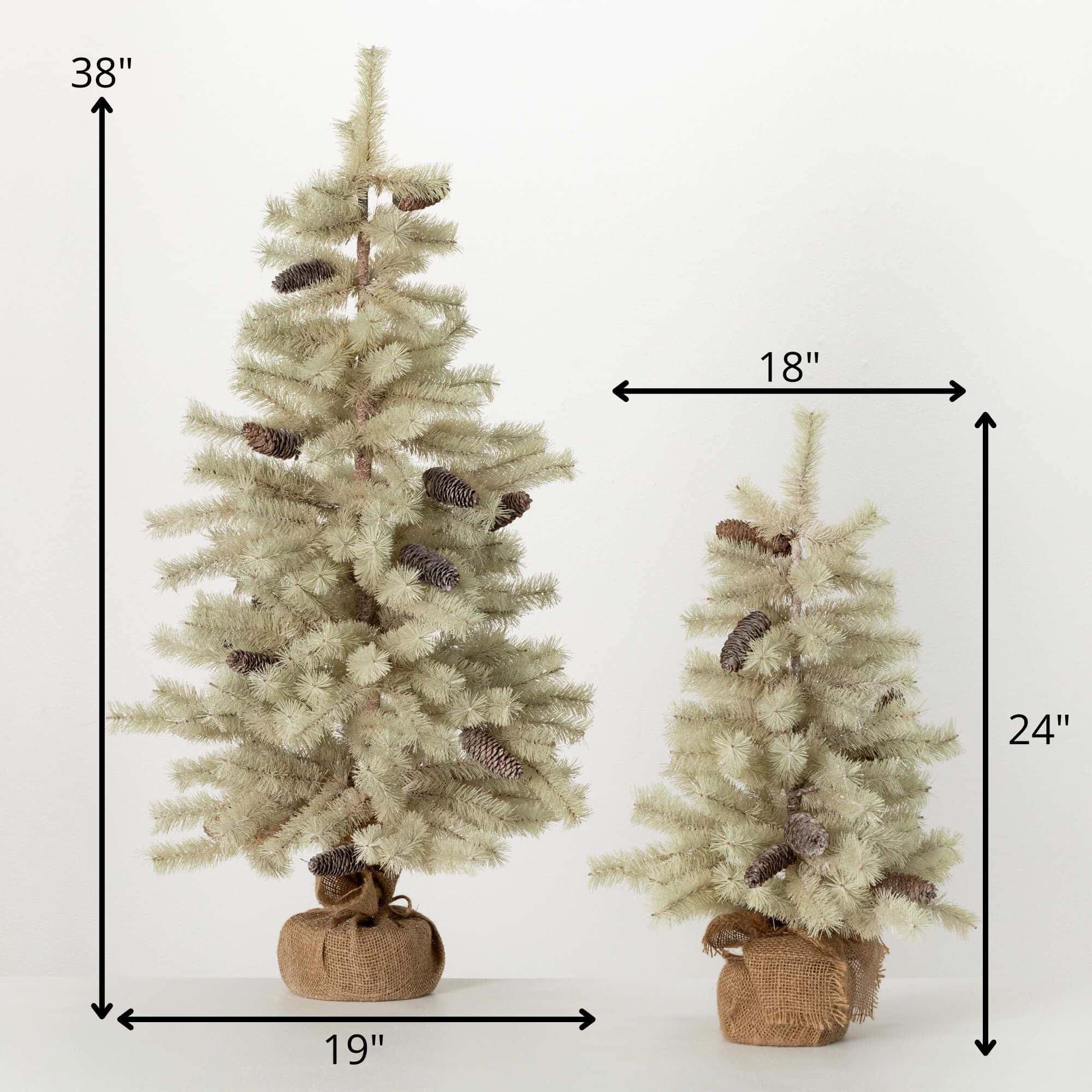 Sullivans Comfy Christmas 2-ft Pine Artificial Christmas Tree