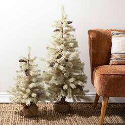 Sullivans Comfy Christmas 2-ft Pine Artificial Christmas Tree