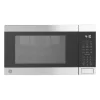 GE 1-cu ft Small 1050-Watt Air Fry Countertop Convection Microwave (Stainless Steel)