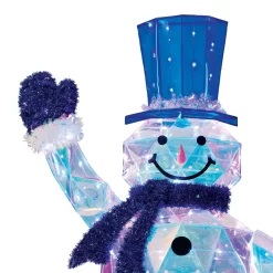 Holiday Living 4-ft Prismatic Snowman Decoration