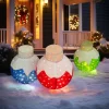 VEIKOUS 35-in Ornament Free Standing Decoration with White LED Lights