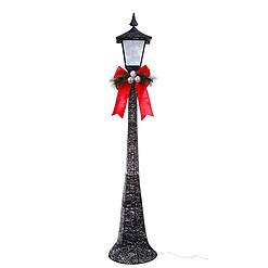 Haute Decor 60-in Lamp Post Yard Decoration with White LED Lights