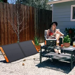 Jackery Explorer 550 Solar Generator (550Wh) 500-Watts Portable Power Station (1 Solar Panel Included)