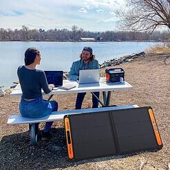Jackery Explorer 550 Solar Generator (550Wh) 500-Watts Portable Power Station (1 Solar Panel Included)