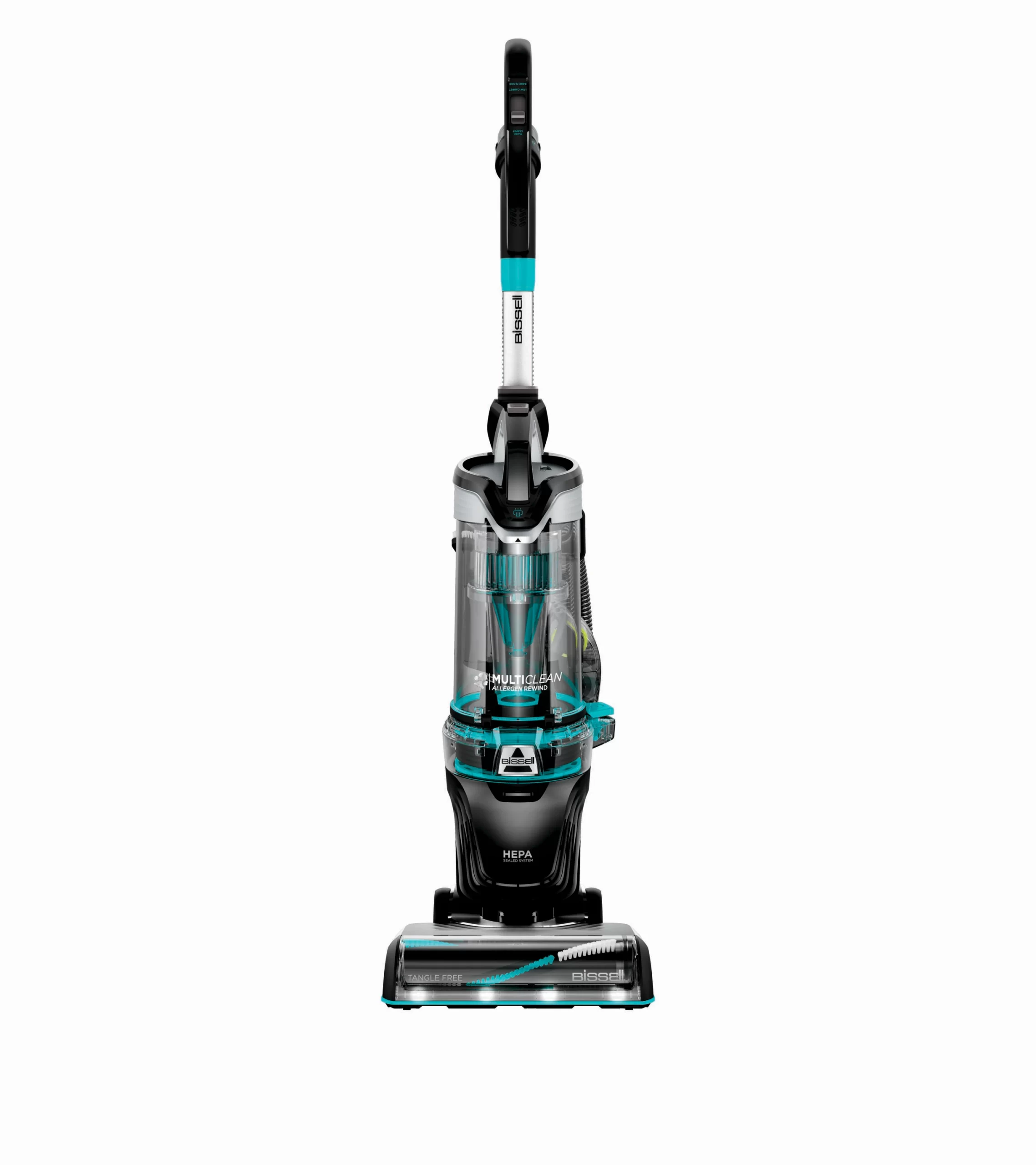 BISSELL MultiClean Allergan Rewind Pet Corded Bagless Pet Upright Vacuum with HEPA Filter