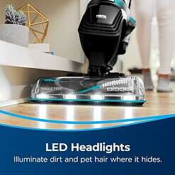 BISSELL MultiClean Allergan Rewind Pet Corded Bagless Pet Upright Vacuum with HEPA Filter