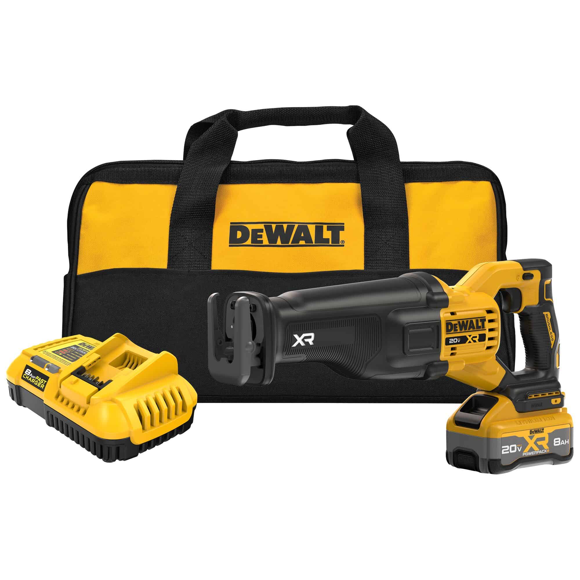 DEWALT XR 20-volt Max Variable Brushless Cordless Reciprocating Saw (Battery & Charger Included)