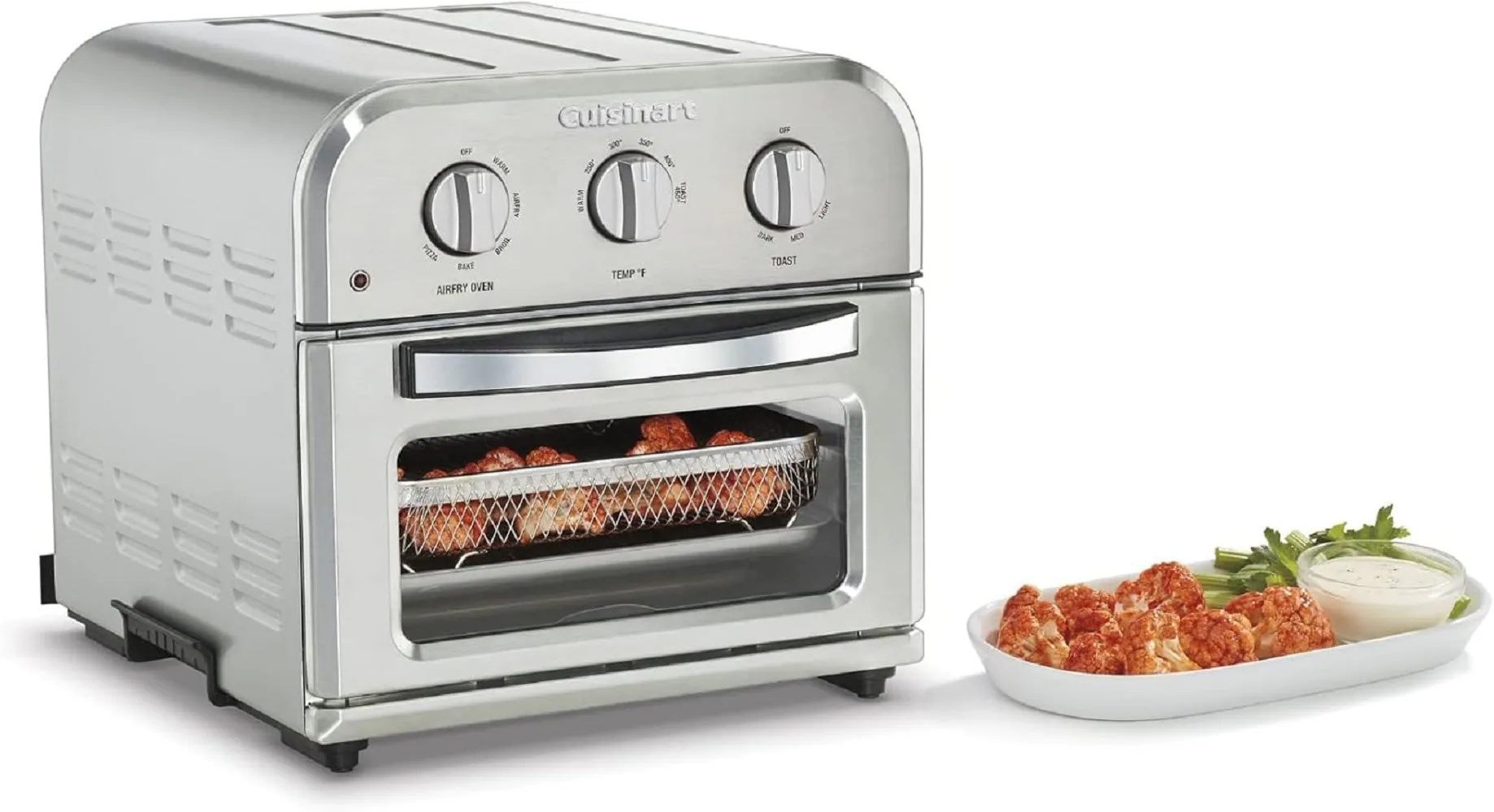 Cuisinart 4-Slice Stainless Steel Convection Toaster Oven Automatic Shut-off