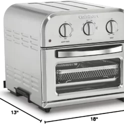 Cuisinart 4-Slice Stainless Steel Convection Toaster Oven Automatic Shut-off
