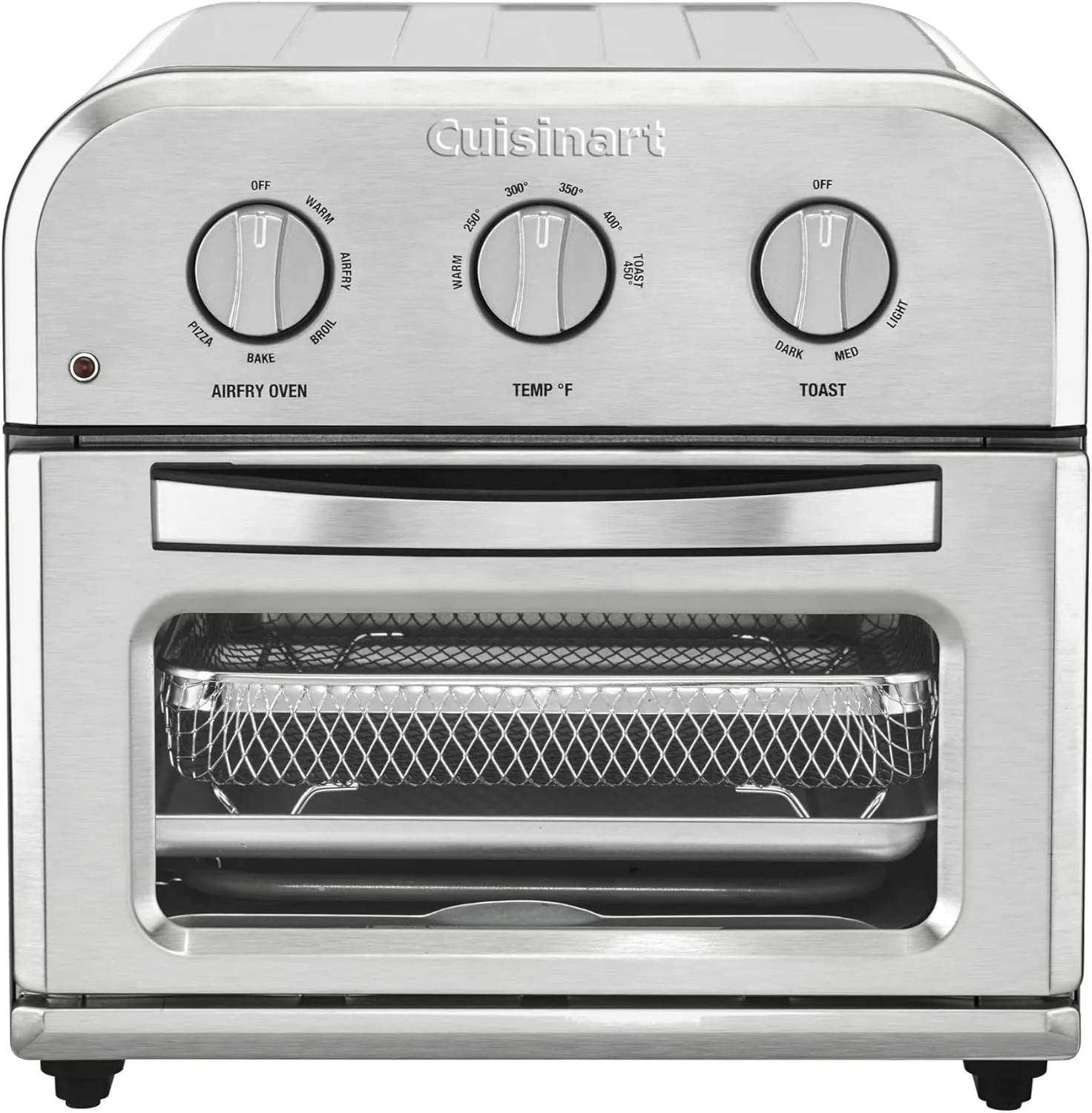Cuisinart 4-Slice Stainless Steel Convection Toaster Oven Automatic Shut-off