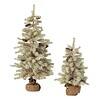 Sullivans Comfy Christmas 2-ft Pine Artificial Christmas Tree