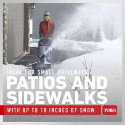 Toro Power Curve 18-in Single-stage Push Electric Snow Blower