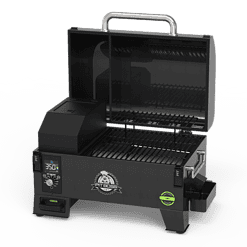 Pit Boss Battery Powered 256-Sq in Black Portable Wood Pellet Grill