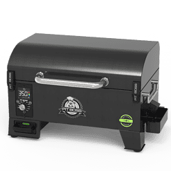 Pit Boss Battery Powered 256-Sq in Black Portable Wood Pellet Grill