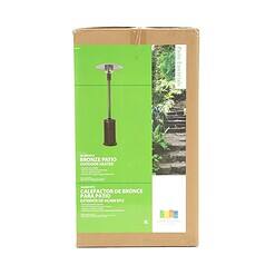 Four Seasons Courtyard 40000-BTU Bronze Stainless Steel Floorstanding Liquid Propane Patio Heater