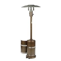 Four Seasons Courtyard 40000-BTU Bronze Stainless Steel Floorstanding Liquid Propane Patio Heater