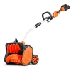 SuperHandy 48V 17-in Adjustable Angle Snow Blower 48-volt 17-in Single-stage Push Battery Powered Snow Shovel 2 Ah (Battery and Charger Included)
