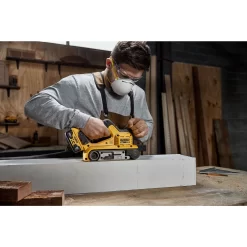 DEWALT XR 20 Volts Brushless Variable Belt Cordless Sander with Dust Management (Battery Not Included)