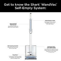 Shark Wandvac Self-Empty System Cordless Stick Vacuum Cleaner with HEPA Self-Empty Base, WS640AE