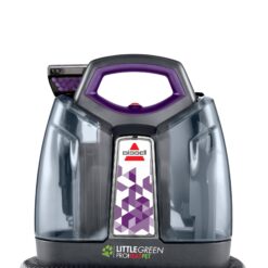 BISSELL Little Green Proheat Portable Deep Cleaner/Spot Cleaner and Car/Auto Detailer with self-Cleaning HydroRinse Tool, Purple