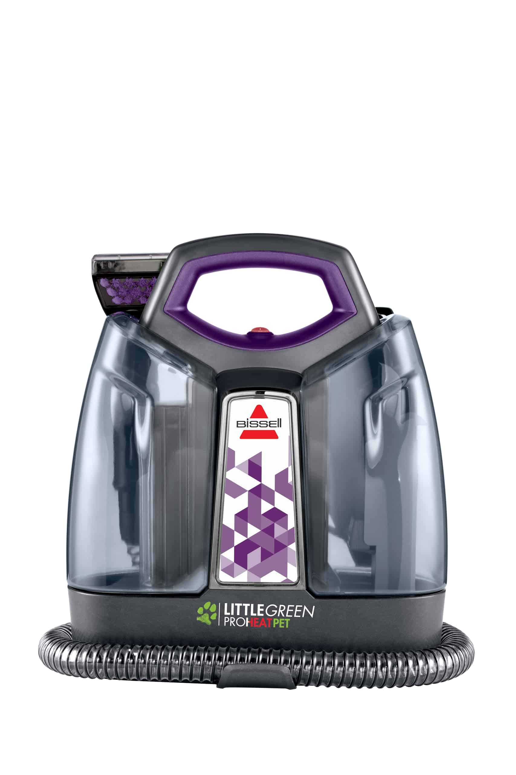 BISSELL Little Green Proheat Portable Deep Cleaner/Spot Cleaner and Car/Auto Detailer with self-Cleaning HydroRinse Tool, Purple