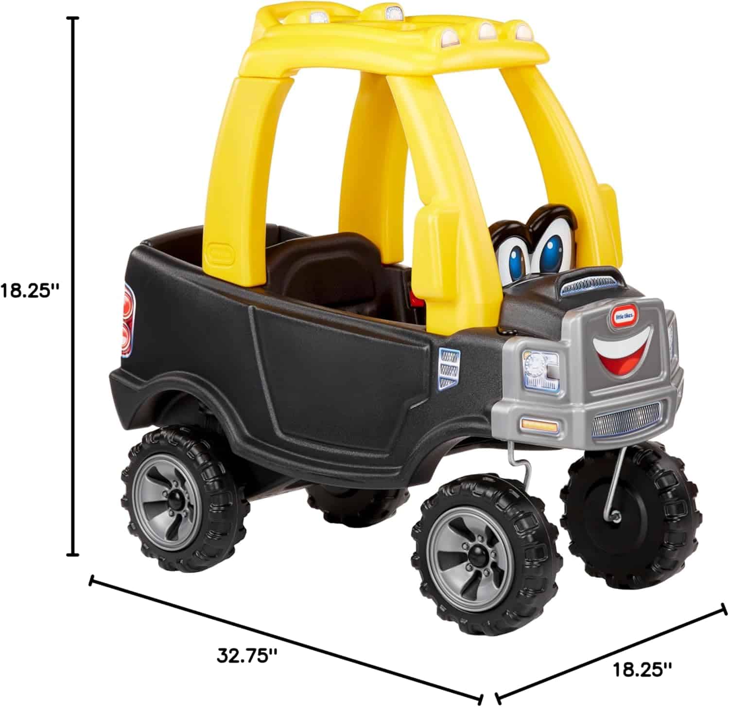 Little Tikes Cozy Truck Ride-On - Black