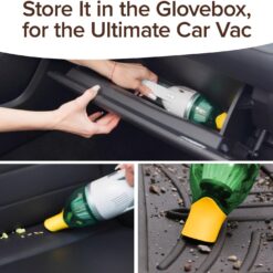 Duck Compact Cordless Vacuum by Horsepower, Ultra-Powerful, Strong Suction, Easy To Store
