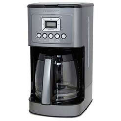 Cuisinart Coffee Maker, 14-Cup Glass Carafe, Fully Automatic for Brew Strength Control & 1-4 Cup Setting, Gunmetal